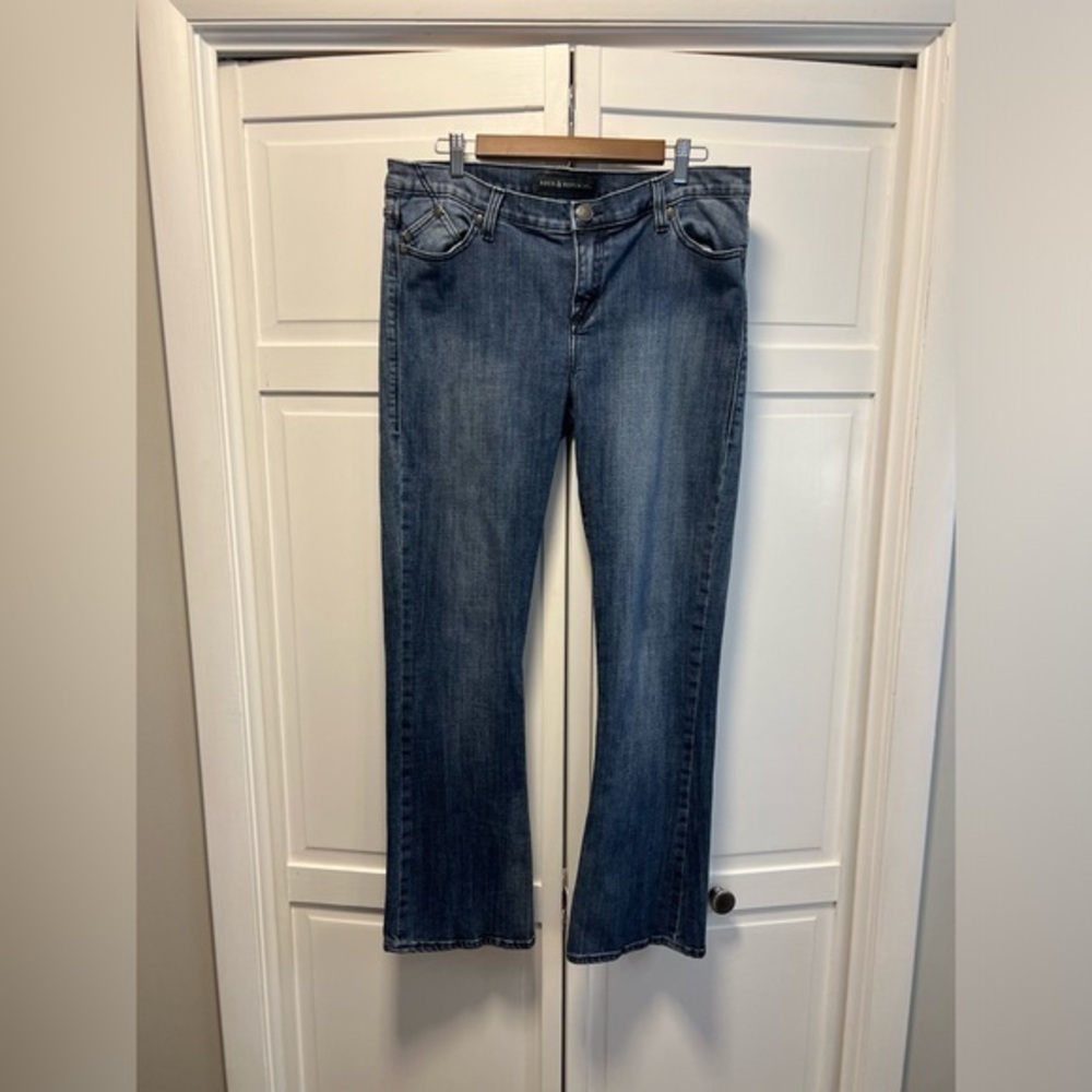 Rock & Republic Kasandra Bootcut Jeans Size Women’s 16M Color Medium Blu…